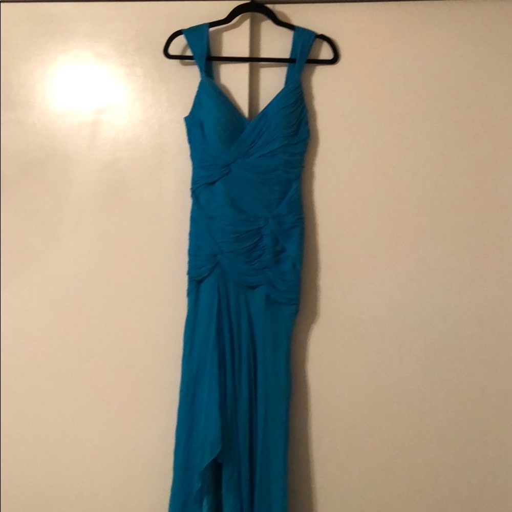 Caché Luxe Silk Chiffon Dress